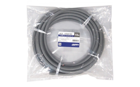 因幡電機産業（株）  VCT   3.5SQX 3C 20M JP  ＪＡＰＰＹ　キャブタイヤケーブル