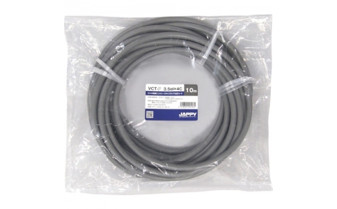 因幡電機産業（株）  VCT-F  5.5SQX 4C 20M JP  ＪＡＰＰＹ　キャブタイヤ丸形コード