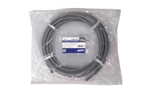 因幡電機産業（株）  VCT-F  1.25SQX 5C 10M JP  ＪＡＰＰＹ　キャブタイヤ丸形コード