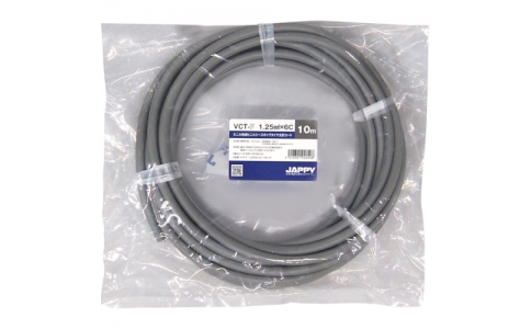 因幡電機産業（株）  VCT-F  1.25SQX 6C 10M JP  ＪＡＰＰＹ　キャブタイヤ丸形コード
