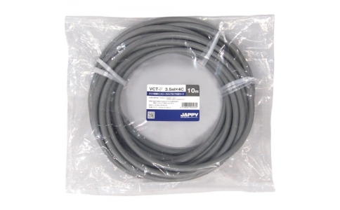 因幡電機産業（株）  VCT-F  3.5SQX 4C 20M JP  ＪＡＰＰＹ　キャブタイヤ丸形コード