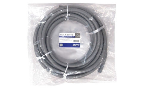 因幡電機産業（株）  VCT   8SQX 4C 10M JP  ＪＡＰＰＹ　キャブタイヤケーブル