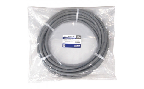 因幡電機産業（株）  VCT   3.5SQX 4C 20M JP  ＪＡＰＰＹ　キャブタイヤケーブル
