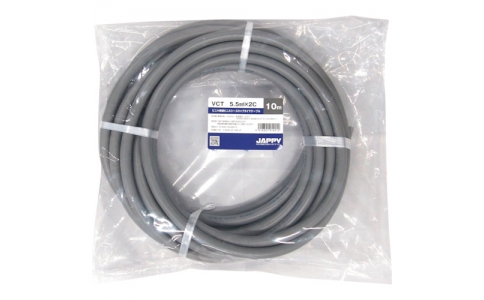 因幡電機産業（株）  VCT   5.5SQX 2C 20M JP  ＪＡＰＰＹ　キャブタイヤケーブル