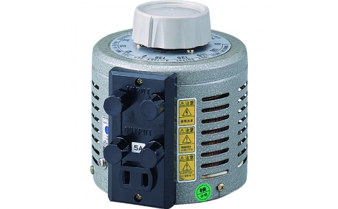 山菱電機（株）  S-130-100M  山菱　ボルトスライダー据置型　電圧計付　最大電流１００Ａ　入力電圧１００Ｖ