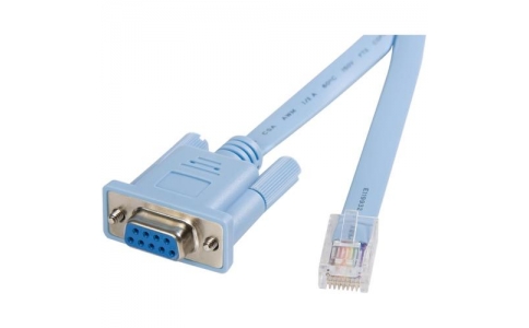 ＳＴＡＲＴＥＣＨ．ＣＯＭ社  DB9CONCABL6  スターテック　Ｃｉｓｃｏルータ用コンソールケーブル／ＲＪ４５　－　Ｄ－Ｓｕｂ９ピン　（Ｆ－Ｍ）／１．８ｍ