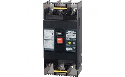 テンパール工業（株）  103EC10W2  テンパール　テンパール工業　ＧＢ－１０３ＥＣ　１００Ａ　Ｗ２　Ｅシリーズ（経済タイプ）漏電遮断器　ＯＣ付　モータ保護兼用