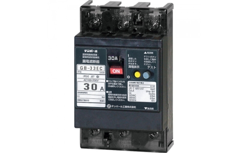 テンパール工業（株）  33EC2030  テンパール　テンパール工業　ＧＢ－３３ＥＣ　２０Ａ　３０ＭＡ　Ｅシリーズ（経済タイプ）漏電遮断器　ＯＣ付