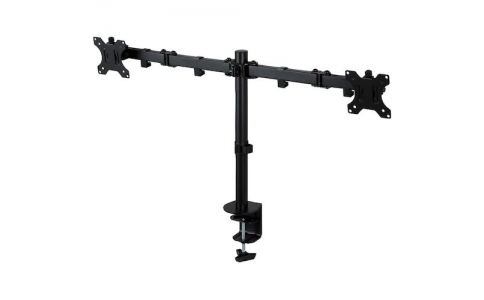 エレコム（株）  DPA-DL03BK  エレコム　モニターアーム　ディスプレイアーム　ダブルアーム　ロング　ブラック