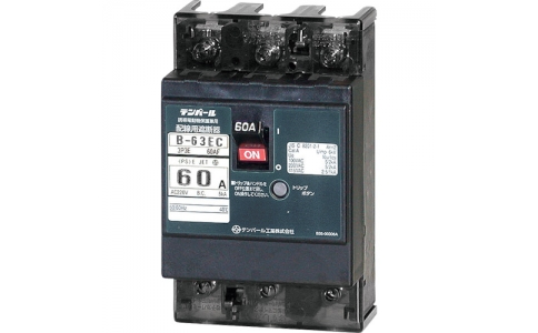 テンパール工業（株）  B63EC60  テンパール　テンパール工業　Ｂ－６３ＥＣ　６０Ａ　Ｅシリーズ（経済タイプ）配線用遮断器