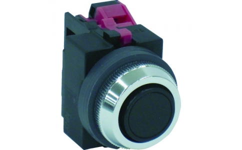 ＩＤＥＣ（株）  ABS101NB  ＩＤＥＣ　Φ２５丸平形押しボタンスイッチ