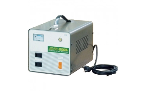 スワロー電機（株）  AVR-1000A  スワロー　交流定電圧電源装置　摺動式