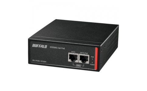 （株）バッファロー  BIJ-POE-1P2GH  バッファロー　法人向け　ａｆ／ａｔ　ＰｏＥインジェクター