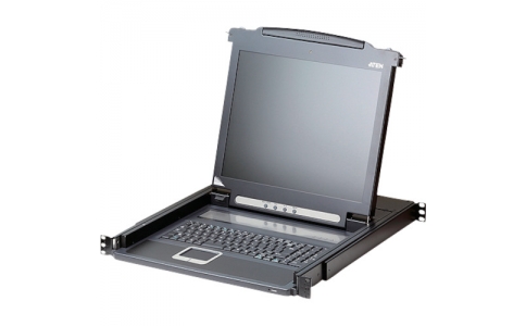 ＡＴＥＮジャパン（株）  CL1000MJJL  ＡＴＥＮ　コンソールドロワー　１７インチＬＣＤ／ロングレール