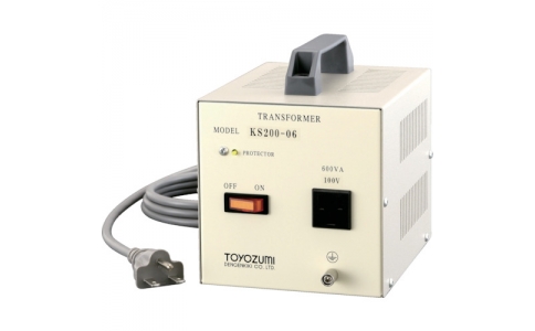 豊澄電源機器（株）  KS200-06  豊澄電源　ＫＳ国内設備シリーズ　２００Ｖ対１００Ｖ　６００ＶＡ