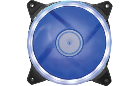 （株）オウルテック  OWL-FE1225LLC-SB  オウルテック　ＬＥＤリング付ケース用ＦＡＮ１２ｃｍ２５ｍｍ厚　スカイブルー