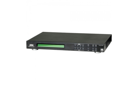 ＡＴＥＮジャパン（株）  VM6404H  ＡＴＥＮ　マトリックスビデオ切替器　ＨＤＭＩ　／　４入力　／　４出力　／　ビデオウォール　／　４Ｋ対応