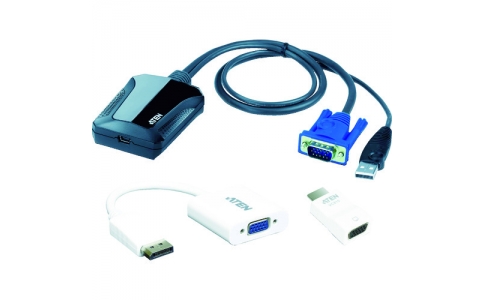 ＡＴＥＮジャパン（株）  CV211CP  ＡＴＥＮ　コンソールアダプター／ＵＳＢ／ラップトップ型（ＩＴキット）