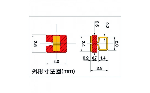 サンハヤト（株）  SHK5G(KI)  サンハヤト　表面実装型カラーチェック端子