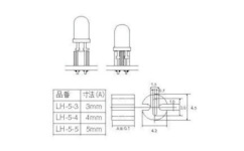 サンハヤト（株）  LH53  サンハヤト　ＬＥＤスペーサー　（３１個入）