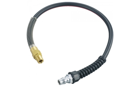 トラスコ中山（株）  TRH-6505  ＴＲＵＳＣＯ　手元らくらく補助ホース　６．５Ｘ０．５ｍ　１／４金具付