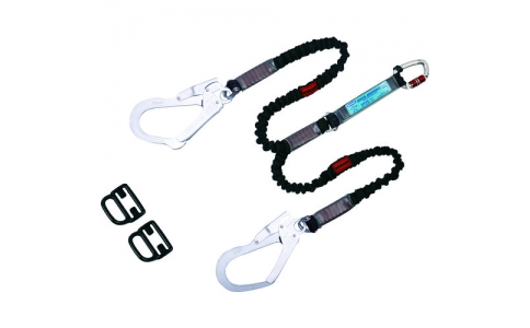 藤井電工（株）  THL-2-NV93-21KS-2R23-BP  ツヨロン　ハーネス用ランヤード　ツインノビロン
