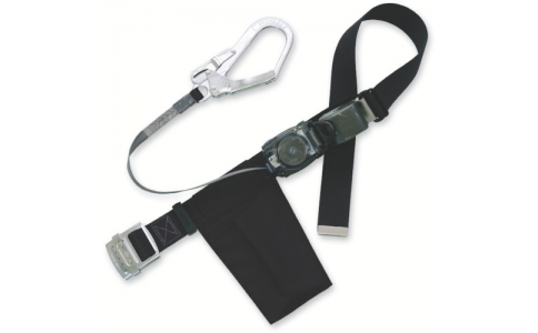 藤井電工（株）  RN-590-BLK-L-BP  ツヨロン　リトラ安全帯　黒色　Ｌ寸
