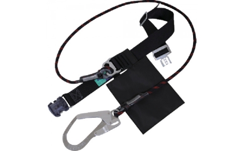 藤井電工（株）  4956133027307  ツヨロン　セフライト安全帯　黒色　軽量型　φ１１ブラックブレードロープ付