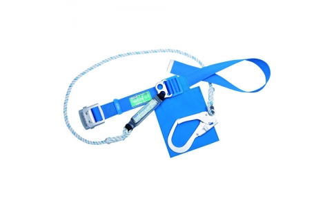 藤井電工（株）  TB-SAF-593-BL4-M-BP  ツヨロン　胴ベルト型墜落制止用器具　セフライト　軽量型　青　Ｍサイズ