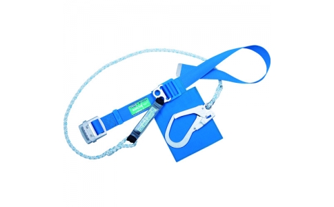 藤井電工（株）  TB-SAF-593C-BL4-M-BP  ツヨロン　胴ベルト型墜落制止用器具　セフライト　ランヤード八つ打ち型　青　Ｍサイズ