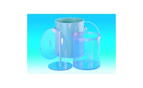 東京硝子器械（株）  405-52-18-44  ＴＧＫ　丸形硫酸槽用かごのみ　ＴＫＢ－２