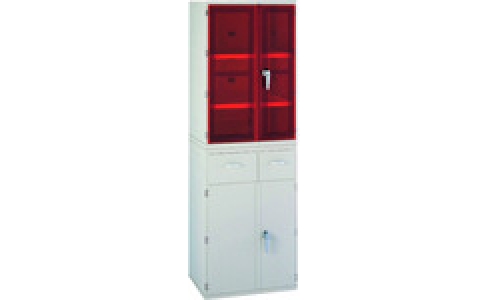 東京硝子器械（株）  405-57-05-01  ＴＧＫ　Ｆｉｎｅ　薬品庫　ＥＹ－６００上下セット