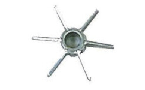 東京理化器械（株）  NO.7-10X80  東京理化　撹拌翼　Ｎｏ７　軸φ１０　翼φ８０