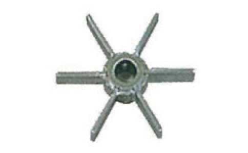 東京理化器械（株）  NO.4-10X60  東京理化　撹拌翼　Ｎｏ４　軸φ１０　翼φ６０