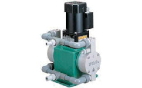 共立機巧（株）  ACF-250V-P  ＫＵＫ　無脈動定量注入ポンプ　ＰＶＣ製　２００（Ｖ）　９０（Ｗ）　屋内型