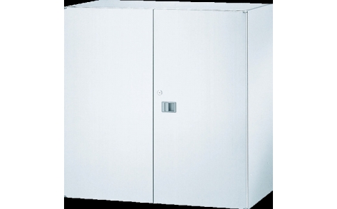 トラスコ中山（株）  TSH-09  ＴＲＵＳＣＯ　ＳＵＳ３０４保管庫　両開き　９００Ｘ５００Ｈ９００