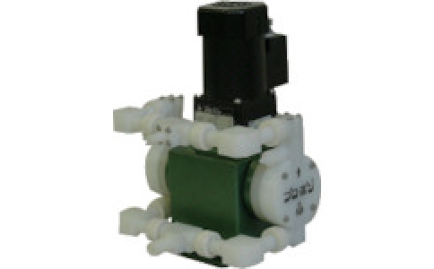 共立機巧（株）  ACF-250A  ＫＵＫ　無脈動定量注入ポンプ　ＵＰＥ製　１００／２００（Ｖ）　９０（Ｗ）　屋内型