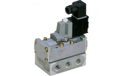 ＣＫＤ（株）  4F510-10-AC100V  ＣＫＤ　４Ｆシリーズパイロット式５ポート弁セレックスバルブ　１０Ｃ［ｄｍ（の３乗）／（Ｓ・ｂａｒ）］／音速コンダクタンス
