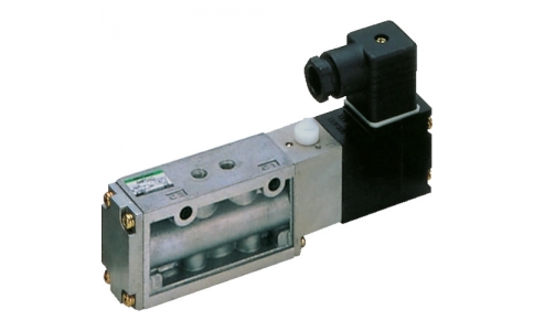 ＣＫＤ（株）  4F310-08-AC100V  ＣＫＤ　４Ｆシリーズパイロット式５ポート弁セレックスバルブ　３．９Ｃ［ｄｍ（の３乗）／（Ｓ・ｂａｒ）］／音速コンダクタンス