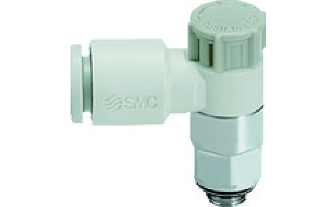 ＳＭＣ（株）  AS1201F-M5-01A  ＳＭＣ　プッシュロック式ワンタッチ管継手付スピードコントローラ