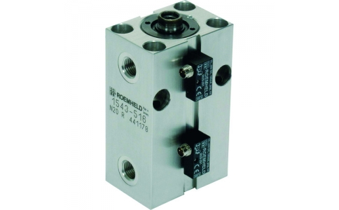 ロームヘルド・ハルダー（株）  1543513  ＲＯＥＭＨＥＬＤ　油圧シリンダー　ブロック・シリンダー　ストローク　２０ｍｍ　ピストン径２５