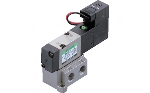 ＣＫＤ（株）  4KB410-10-AC100V  ＣＫＤ　４Ｋシリーズパイロット式５ポート弁セレックスバルブ　１２Ｃ［ｄｍ（の３乗）／（Ｓ・ｂａｒ）］／音速コンダクタンス