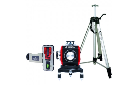シンワ測定（株）  71617  シンワ　レーザーロボ　Ｘｌｉｎｅ　レッド　受光器・三脚セット