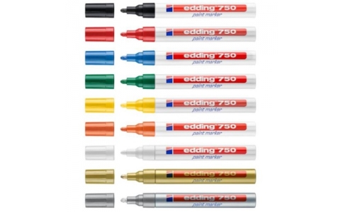 ｅｄｄｉｎｇ社  EDD-750-BK  ｅｄｄｉｎｇ　７５０ペイントマーカー（標準）黒