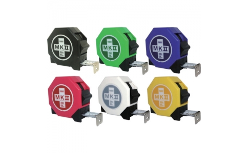 原度器（株）  MKPS2555  プロマート　ＭＫ２　ＰＬＵＳ２５　５．５ｍ　６色セット　１２個入