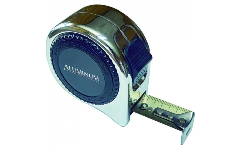 原度器（株）  ALM1955  プロマート　ロックタイプコンベックス　メジャー　アルミニウム　５．５ｍ　１９ｍｍ