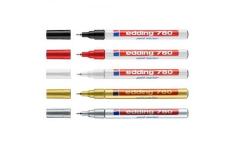 ｅｄｄｉｎｇ社  EDD-780-BK  ｅｄｄｉｎｇ　７８０ペイントマーカー（極細）黒