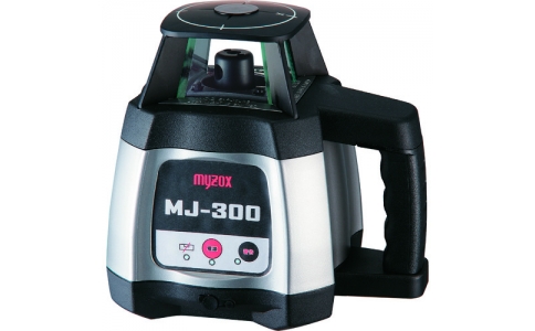 （株）マイゾックス  MJ-300  マイゾックス　回転レーザー　自動整準レーザーレベル　ＭＪ－３００　受光器２個付