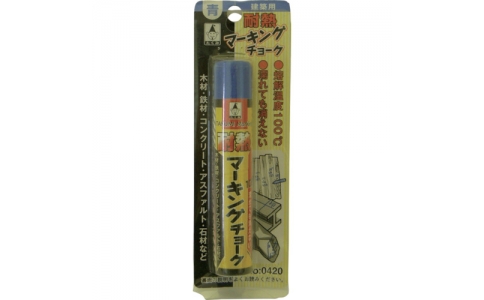 （株）たくみ  420  たくみ　耐熱チョーク　ブリスターパック　青