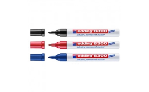 ｅｄｄｉｎｇ社  EDD-8300-BK  ｅｄｄｉｎｇ　８３００工業用油性マーカー黒